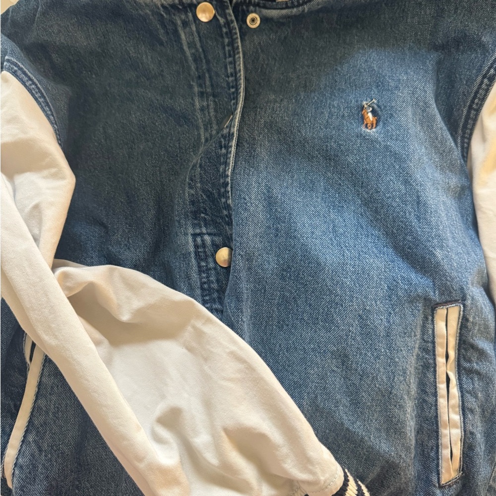Denim Ralph Lauren Bomber Jacket